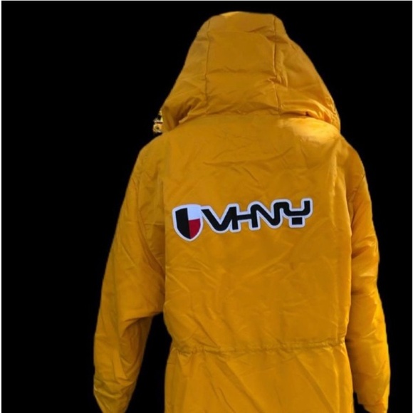 NWT VHNY Down Parka Oversized Winter Coat Hooded Down Parka Jacket Sz M - Picture 9 of 10